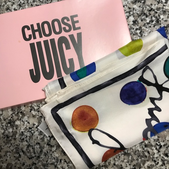 Juicy Couture Accessories - ππ 100% Silk Juicy Scarf Juicy Couture Accessories - ππ 100% Silk Juicy Scarf